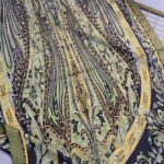 Etro Pamuk İpek Şal 52340 - Yağ Yeşili