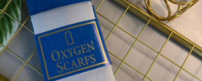 Oxygen His Serisi Pamuk Şal - Gümüş Gri