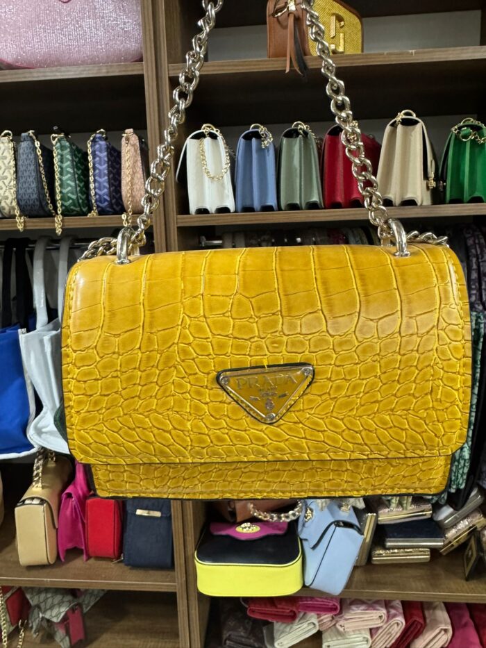 Prada İthal  Çanta - Hardal