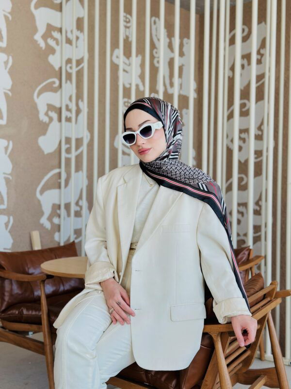 Burberry Çift Taraflı İthal Vual İpel Şal 78631 – k.vizon-Siyah