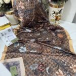 İthal Çifttaraflı vual ipek  23561 - açık sarı/ kahve