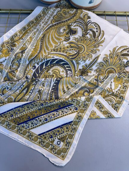 Etro Desen New Pamuk Soft Şal 23012 - Vizon