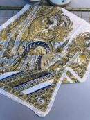 Etro Desen New Pamuk Soft Şal 23012 - Vizon