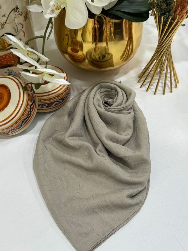 Organic Bambu Eşarp – Soft Vizon