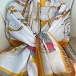 hermes pamuk soft şal - 32014 Ekru