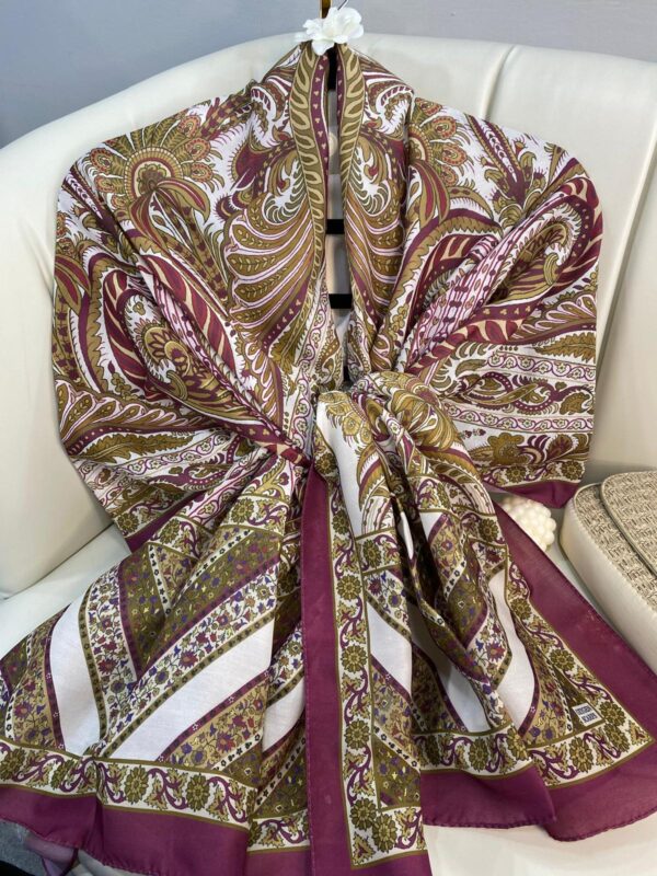Etro Desen New Pamuk Soft Şal 23012 – Erik Çürüğü