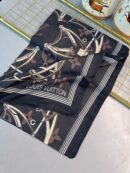 Lv Kemer Desen Pamuk Soft Şal 31230 - Acı Kahve