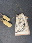 Lv Kemer Desen Pamuk Soft Şal 31230 - Ekru-Bej