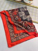 Etro Buta Desenli Pamuk Soft Şal - 377350 - Turuncu