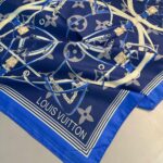 Lv Kemer Desen Pamuk Soft Şal 31230 - Saks