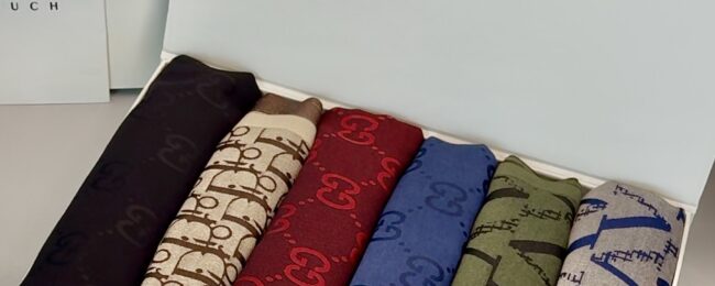 En Çok Satan 6'Lı Çift Renk Kaşmir İpek Şal