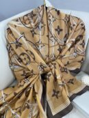Lv Kemer Desen Pamuk Soft Şal 31230 - Soft Turuncu