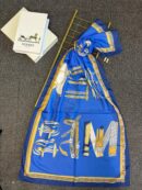 hermes pamuk soft şal - 32014 İndigo