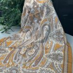 Yeni Etnik Pamuk Soft Şal 65301 - 65301  Camel