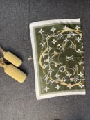 Lv Kemer Desen Pamuk Soft Şal 31230 - Haki