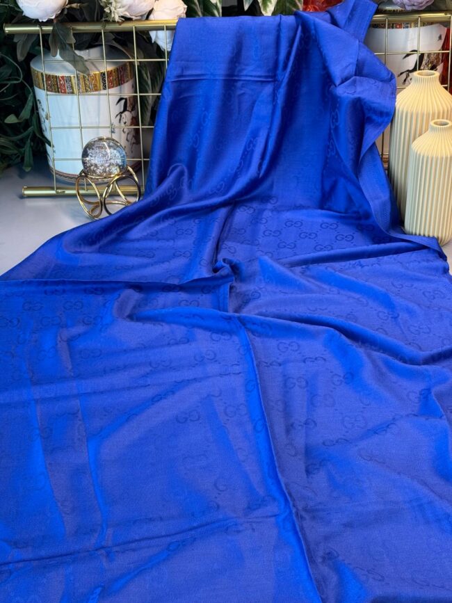 Gucci İthal Pamuk Yün İpek - Turkuaz Mavisi