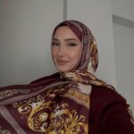 VERSACE VUAL İPEK ŞAL- 344456- MÜRDÜM