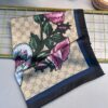 Gucci Twill İpek Şal - Lacivert