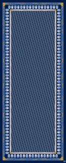 Fendi Monogram Pamuk Soft Şal 64302 - Lacivert