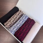 En Favori Çok Satan 5’Li D DESEN Çift Taraflı Kaşmir ipek Şal