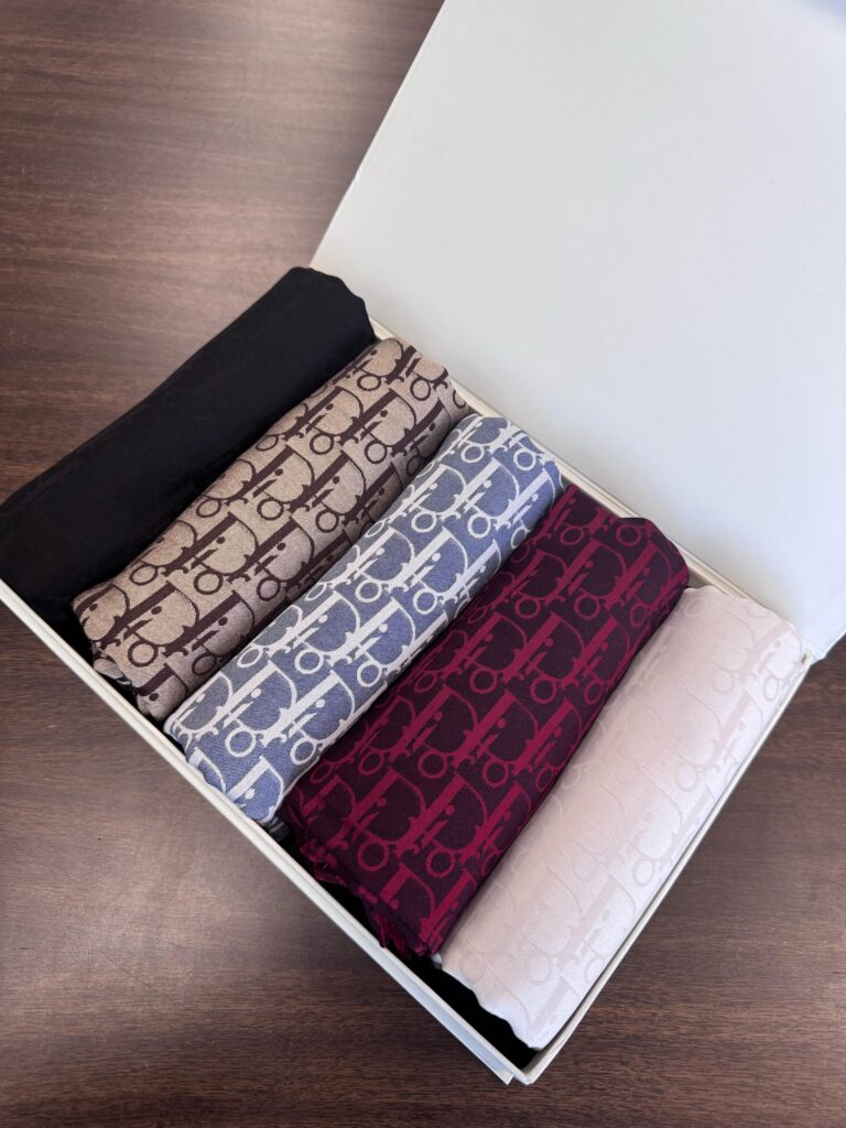 En Favori Çok Satan 5’Li D DESEN Çift Taraflı Kaşmir ipek Şal