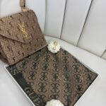 GUESS ÇİFT TARAFLI KAŞMİR İPEK EŞARP 7859- SÜTLÜ KAHVE