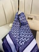 Dior Marka Eşarp - Gölge Laciverti