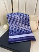 Dior Marka Eşarp - Gölge Laciverti