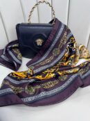 VERSACE VUAL İPEK ŞAL - 344456- Erik Moru