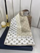 LV Twill Eşarp -5563-Krem