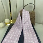 LV Twill Eşarp -124565-Koyu Lila