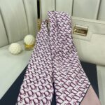 Dior Twill Eşarp-356532-Sütlü Kahve