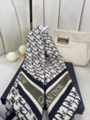 Dior Twill Eşarp-356536-Haki Ekru