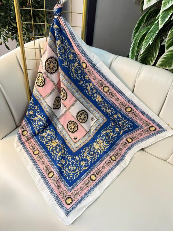 Versace Pamuk Soft Şal 61535 – Mercan