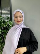 Modal Pamuk İpek Şal 55451 - lila