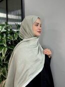 Modal Pamuk İpek Şal 55451 - Nil Yeşili