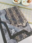 Etro Desen Pamuk İpek Şal 49733 - Acı Kahve