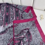 Etro Desen Pamuk İpek Şal 49733 -Pastel Pembe