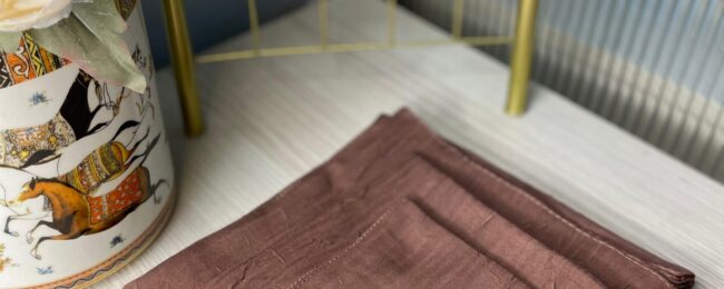 Organic Bambu Eşarp - Espresso