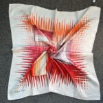 Twil İpek  Eşarp-321659-Renklerin Yankısı-Kırmızı