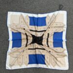 Twil   Eşarp-321660-Kemer Desen-Saks