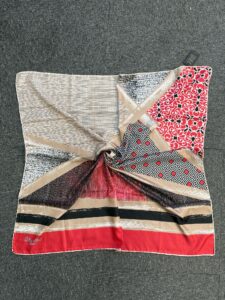 Twil   Eşarp-321660-Motif  Desen-Kırmızı