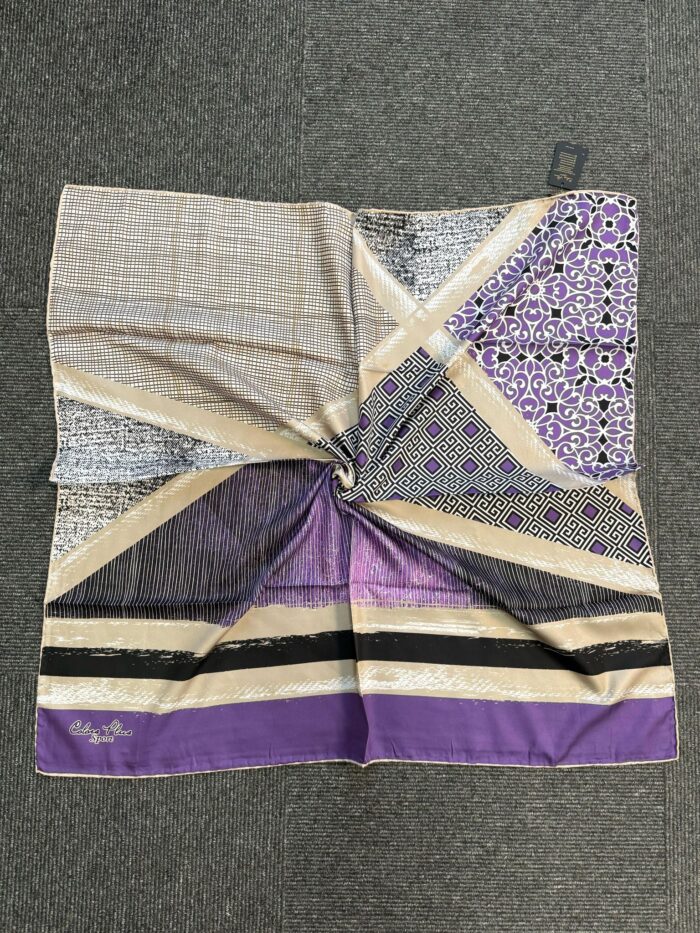 Twil   Eşarp-321660-Motif  Desen-Mor