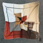Twil  Eşarp-321661-Kazayağı Desen-Kiremit