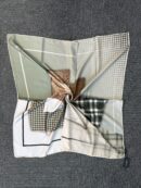 Twil  Eşarp-321661-Kazayağı Desen-Çağla