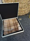 Twil  Eşarp-321661-Kazayağı Desen-Kahve
