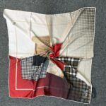 Twil  Eşarp-321661-Kazayağı Desen-Bordo