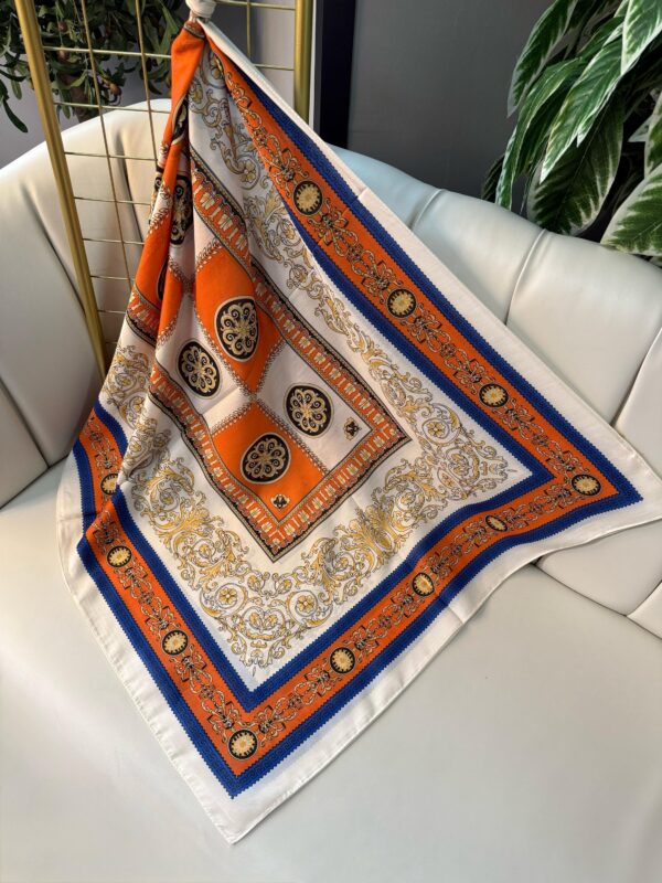 Versace Pamuk Soft Şal 61535 – Turuncu