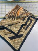 Etro Desen New Pamuk Soft Şal 23012 - Karamel