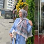 Etnik Desen Pamuk İpek Şal-456789-Pamuk Şekeri